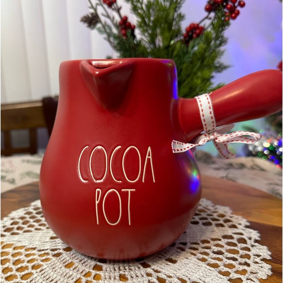 Rae Dunn Other - RAE DUNN ceramic “ COCOA POT”